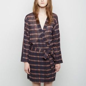 🎉HOST PICK 🎉 Étoile Isabel Marant Vanessa Checked Cotton Dress
